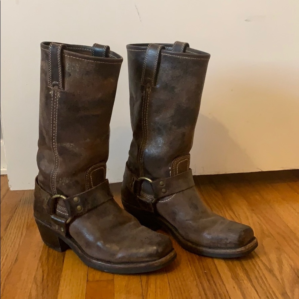 COPY - Frye Harness Boots